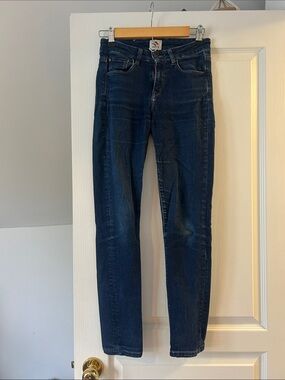 Dark Blue Skinny Jeans - Unbranded Women's Denim